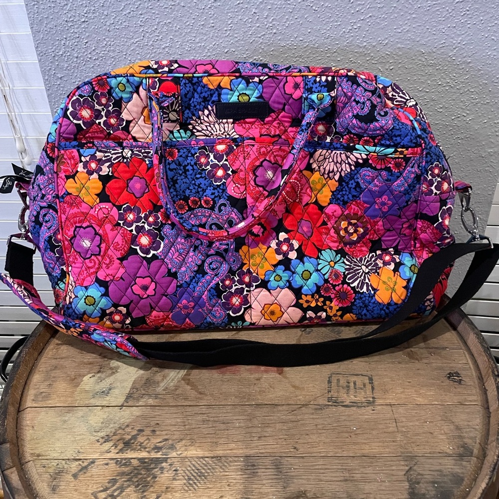 Vera Bradley Weekender- NEVER USED